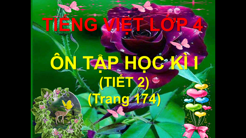BGĐT - Tiếng Việt- Tuần 18 - Tiết 2