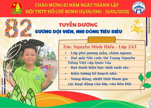 Nguyễn Minh Hiển - Cậu bé năng động 