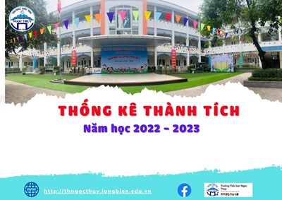 Thành tích năm học 2022 - 2023 của Trường Tiểu học Ngọc Thụy