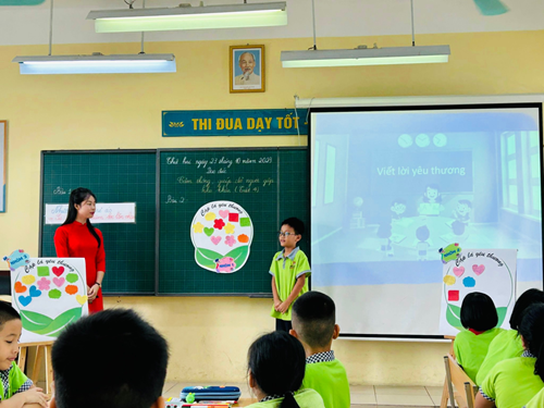Trường Tiểu học Phúc Đồng tổ chức thành công Hội thi Giáo viên dạy giỏi cấp trường năm học 2023 - 2024