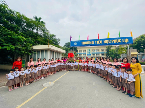 Trường Tiểu học Phúc Lợi khánh thành các công trình chào mừng  20 năm ngày thành lập quận Long Biên.
