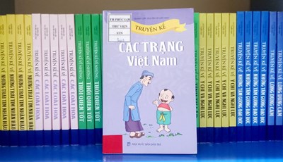 GIỚI THIỆU SÁCH THÁNG 10 Cuốn sách: Truyện kể các Trạng Việt Nam - Tác giả: Quâng Lân (sưu tầm, tuyển chọn)