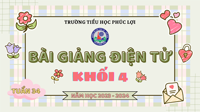 Tiếng Việt 4 -Tuần 34 - Viết (1). Viết thư