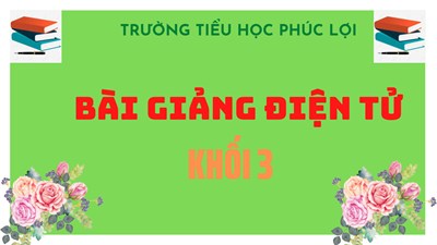 Tiếng Việt- Tuần 23- Từ cùng nghĩa. Dấu gạch ngang