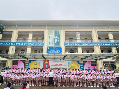 Niềm tự hào 93 đội viên khối 3 – trường tiểu học phúc lợi hướng tới kỉ niệm 93 năm thành lập đoàn tncs hcm (26/03/1931 – 26/03/2024)