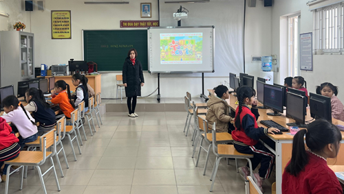 Học sinh trường Tiểu học Thạch Bàn B tham gia sân chơi trí tuệ “Trạng nguyên Tiếng Việt” vòng sơ khảo cấp trường năm học 2023 – 2024.