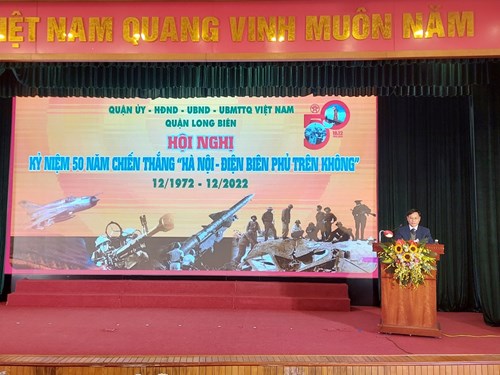 Quận Long Biên kỷ niệm 50 năm Chiến thắng “Hà Nội - Điện Biên Phủ trên không” (12/1972-12/2022)