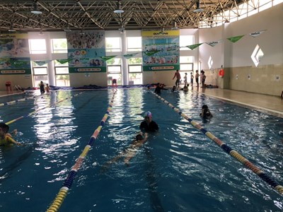 Trường Tiểu học Thượng Thanh với công tác phổ cập bơi cho học sinh năm học 2022 – 2023