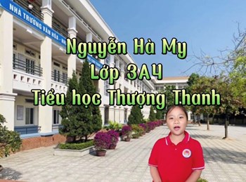Tuần lễ hưởng ứng HTSĐ năm 2023 - Trường TH Thượng Thanh - Nguyễn Hà My 3A4