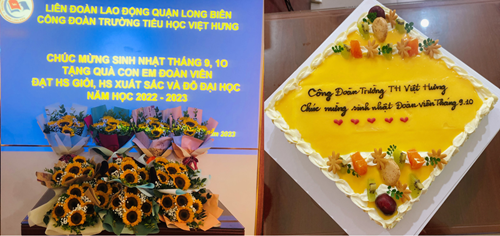 Công đoàn Trường TH Việt Hưng tổ chức nhiều hoạt động ý nghĩa nhân dịp Tết Trung thu