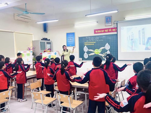 🌟🌟🌟Cô giáo Nguyễn Mai Anh và các bạn học sinh lớp 3A3 đã thực hiện thành công tiết thi giáo viên giỏi cấp quận năm học 2022-2023.