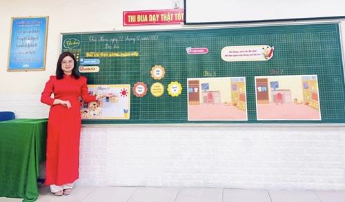 💐💐 Chúc mừng cô giáo Đặng Nhật Linh và các bạn học sinh lớp 1A3 đã thực hiện thành công tiết thi giáo viên giỏi cấp quận năm học 2022-2023🎉🎉🎉