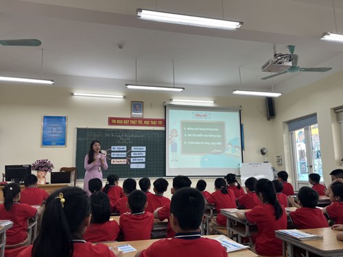 Giáo viên trường Tiểu học Vũ Xuân Thiều tích cực hưởng ứng Hội thi Giáo viên giỏi cấp trường năm học 2023 – 2024