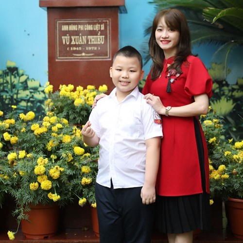 Cô giáo Dương Thị Thanh Hà - Cô giáo trẻ nhiệt huyết với nghề.