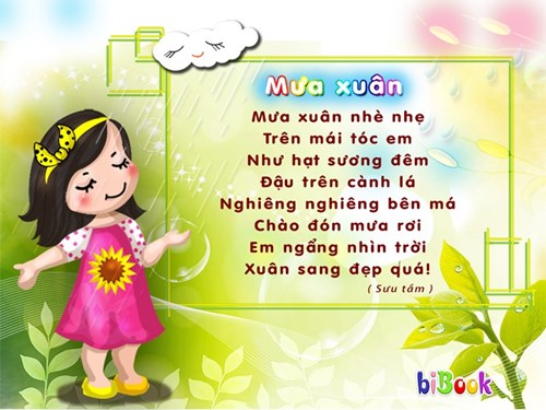 Thơ MƯA XUÂN - Nguyễn Văn Tý