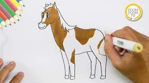 Hướng dẫn cách vẽ CON NGỰA - How to draw a horse