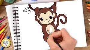 Hướng dẫn cách vẽ CON KHỈ - Tô màu con Khỉ - How to draw A Monkey