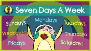 Seven Days a Week - Days of the Week Song - The Singing Walrus