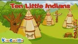 Những Bài Hát Tiếng Anh Bé Yêu Thích - Ten Little Indian | Nhạc Thiếu Nhi Tiếng Anh Vui Nhộn
