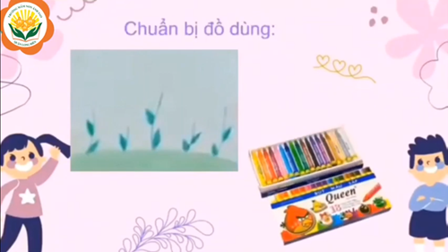 Video bài giảng - Tạo hình vẽ bông hoa - khối nhà trẻ