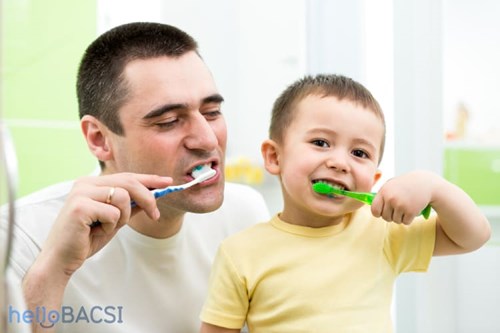 Mẹo giữ vệ sinh răng miệng cho trẻ