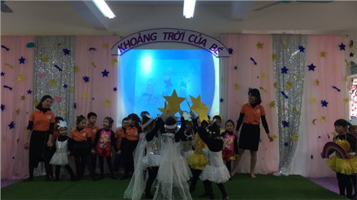Trường mầm non Bắc Biên tham gia Hội thi  Giáo viên dạy giỏi, nhân viên nuôi dưỡng giỏi cấp học mầm non quận Long Biên năm học 2017-2018 