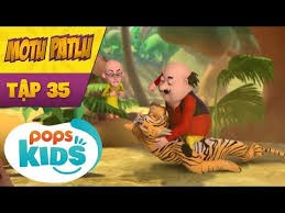 Phim hoạt hình: Hai Chàng Ngốc Tập 35 – Motu Patlu và Con hổ