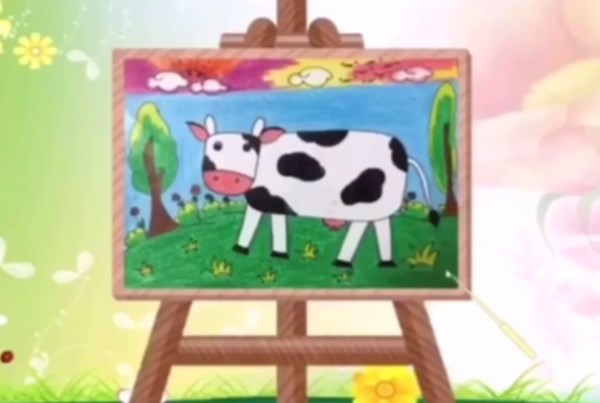 Hoạt động tạo hình: Vẽ con bò