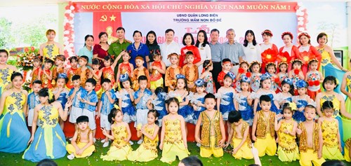 Trường mầm non Bồ Đề tưng bừng tổ chức  Lễ Khai giảng năm học 2022 – 2023 