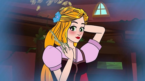 Phim hoạt hình: Công chúa tóc mây Rapunzel  - Tập 1