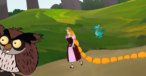 Phim hoạt hình: Rapunzel - Tập 3 - Rồng con