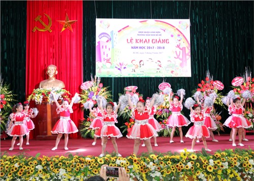Trường Mầm non Bồ Đề tưng bừng tổ chức Lễ khai giảng chào năm học mới 2017 – 2018 

