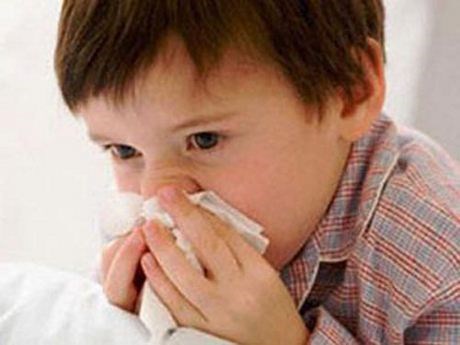 Bệnh cúm mùa ở trẻ em.