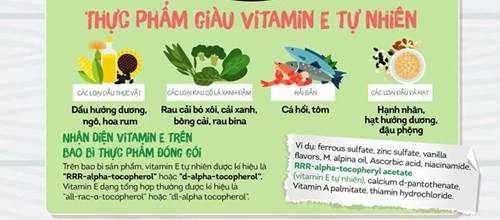 Các nghiên cứu khoa học trên thế giới đã chứng minh vitamin E tự nhiên được tìm thấy ở những vùng não quan trọng liên quan đến thị giác, trí nhớ và ngôn ngữ. 