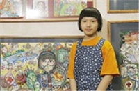 Cô bé 10 tuổi vẽ tranh theo diễn biến Covid-19
