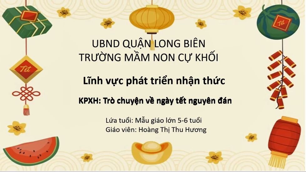 Video tìm hiểu tết nguyên đán- Hoàng Thị Thu Hương