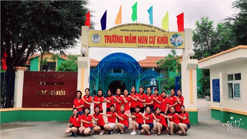 Công Đoàn trường mầm non Cự Khối hưởng ứng giải chạy báo Hà Nội mới lần thứ 44 “Vì hòa bình” năm 2017.