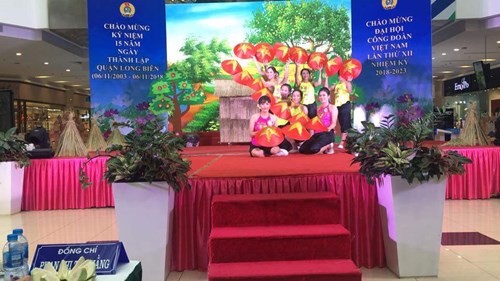Công đoàn trường MN Cự Khối tham gia hội thi “Nét đẹp văn hóa công sở” trong CNVCLĐ quận Long Biên