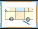 Video hướng dẫn trẻ vẽ xe khách