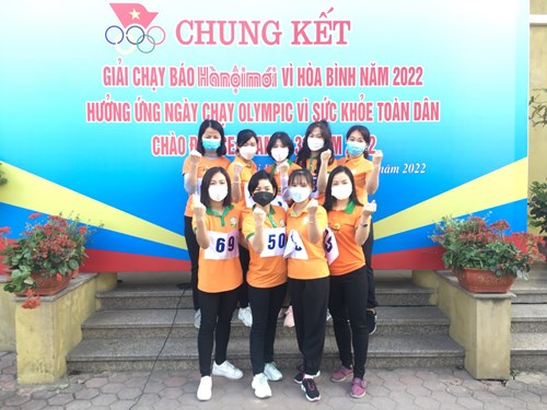 Trường mầm non Đô thị Sài Đồng tham gia  “Chạy giải báo Hà Nội mới” năm 2022 của phường Sài Đồng 