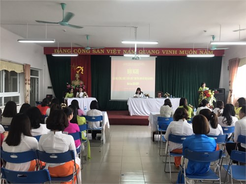 Hội nghị Cán bộ - Công chức - Viên chức trường mầm non Đô thị Sài Đồng năm học 2018-2019