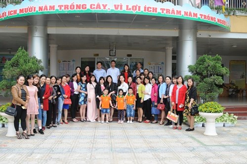 Trường mầm non Đô thị Sài Đồng vinh dự đón đoàn Cán bộ quản lý, giáo viên Tỉnh Bắc Giang về thăm trường