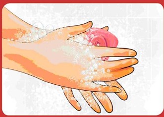 HƯỚNG DẪN THỰC HÀNH RỬA TAY VỚI XÀ PHÒNG - 6 bước rửa tay đơn giản