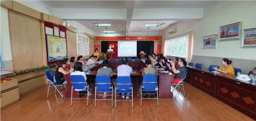 Trường Mầm non Đô thị Việt Hưng tổ chức họp phụ huynh cuối năm học 2018 - 2019