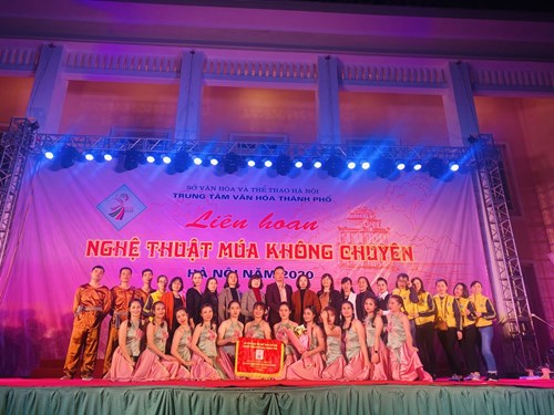 Trường MN Đô thị Việt Hưng đạt thành tích cao trong Liên hoan nghệ thuật Múa không chuyên thành phố Hà Nội năm 2020