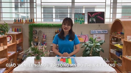 Video bài giảng Tạo hình: Làm con ốc sên - Giáo viên: Nguyễn Thị Lệ Hằng- Trường MN Đô thị Việt Hưng