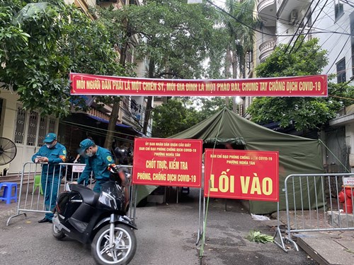 Công điện 17 của TP Hà Nội: Tuyệt đối không để người dân ra khỏi địa bàn Thành phố