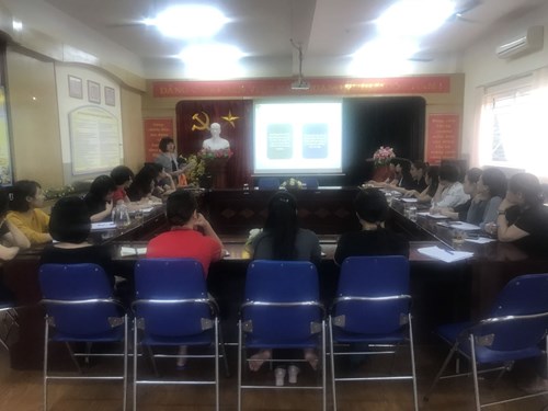 Trường Mầm non Đô Thị Việt Hưng tổ chức buổi họp phụ huynh với đại diện Ban phụ huynh các lớp cuối học kỳ I năm học 2019 – 2020