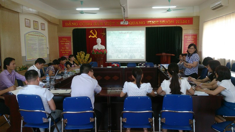 Trường mầm non Đô thị Việt Hưng đón đoàn kiểm tra mô hình trường học điện tử
