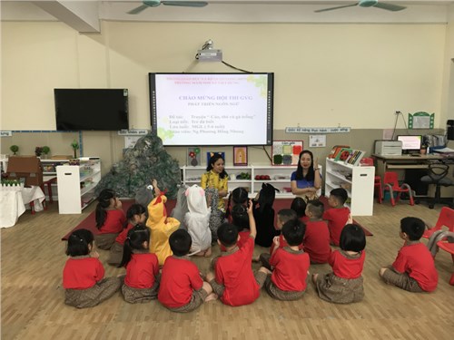 Trường MN Đô thị Việt Hưng tổ chức hội giảng 20/11, thi thực hành giáo viên nhân viên cấp trường năm học 2018 – 2019.